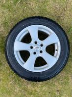 Set winterbanden met velgen 215/60R17 5x114.3, Ophalen, Banden en Velgen, 17 inch, Winterbanden