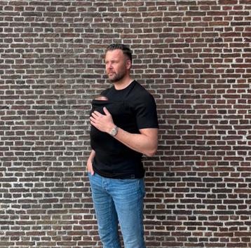 Womboo Buidelshirt - XL Zwart- heren beschikbaar voor biedingen