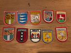 Insignes vintage den haag Scheveningen Rotterdam amsterdam, Verzenden, Overige soorten, Nederland, Embleem of Badge
