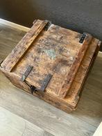 Originele eierkist van Fa. Wouda uit Ureterp, Antiek en Kunst, Antiek | Meubels | Tafels, Ophalen of Verzenden