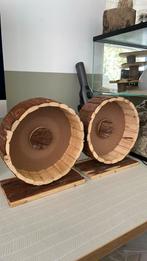 2x Trixie houten looprad 23 cm, Dieren en Toebehoren, Knaagdieren en Konijnen | Toebehoren, Ophalen, Zo goed als nieuw, Loopwiel of Rad