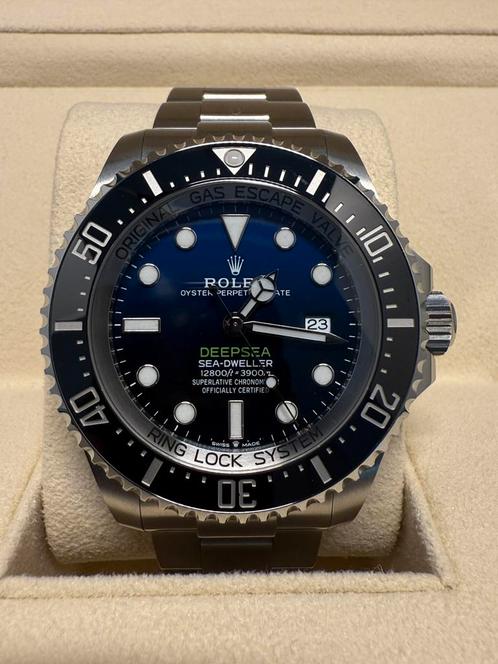 Rolex Sea-Dweller Deepsea James Cameron 126660 nieuw 2022, Sieraden, Tassen en Uiterlijk, Horloges | Heren, Zo goed als nieuw