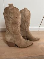 Cowboylaarzen suede beige maat 39, Nieuw, Beige, Overige typen, Ophalen of Verzenden