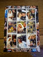 Kirgizie blok Willem Alexander Maxima, Ophalen of Verzenden, Postfris, Koningshuis