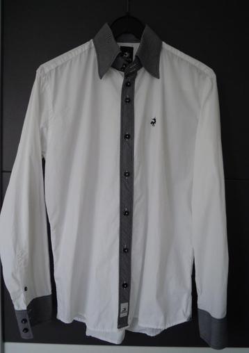 Modern wit getailleerd overhemd (Modern Fit): doe een bod! beschikbaar voor biedingen