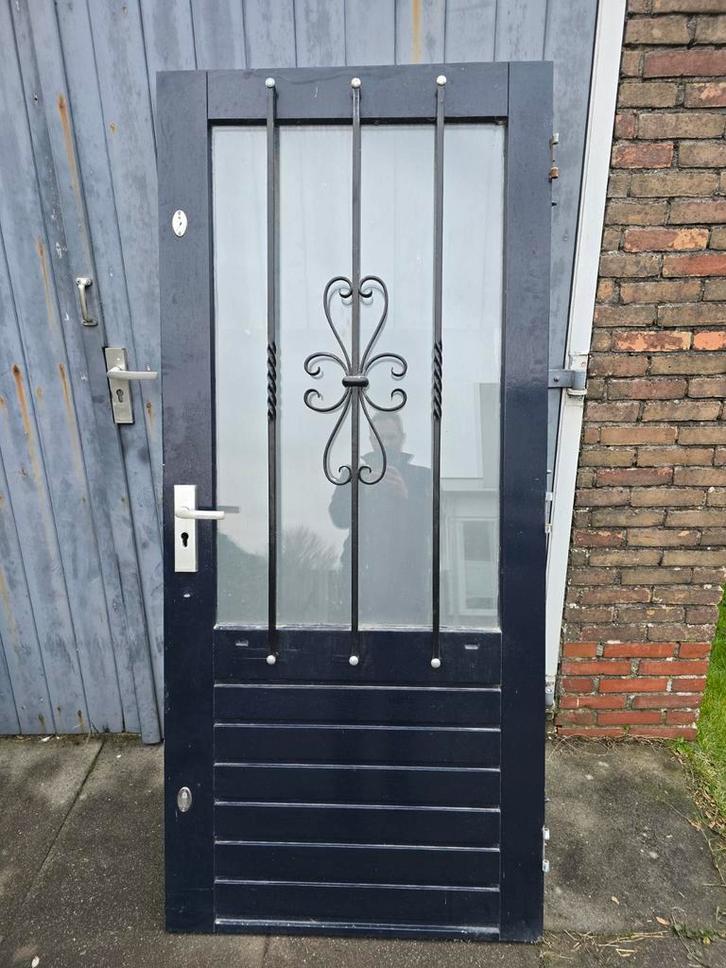 Gebruikte Buitendeur - 85x192cm, Doe-het-zelf en Verbouw, Deuren en Horren, Ophalen of Verzenden