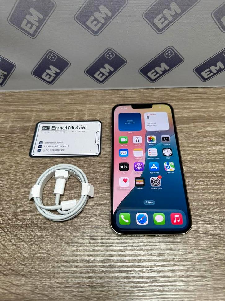 iPhone 13 Pro Max - 256GB / batterij 100% / garantie, Telecommunicatie, Mobiele telefoons | Apple iPhone, Zo goed als nieuw, 256 GB