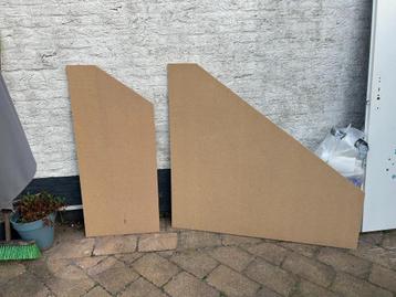 mdf plaat reststuk 12 mm beschikbaar voor biedingen