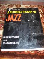 A PICTORIAL HISTORY OF JAZZ, Boeken, Muziek, Ophalen of Verzenden, Zo goed als nieuw, Genre of Stijl, ORRIN KEEPNEWS AND BILL GRAUER