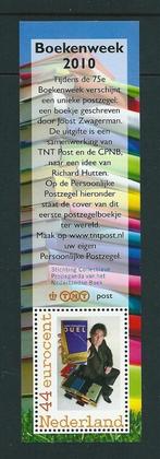 Persoonlijke zegel in boekenlegger, joost zwagerman, pf, Postzegels en Munten, Postzegels | Nederland, Verzenden, Postfris