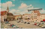 Bergen op Zoom, markt, auto's Ford Consul Capri, VW Kever, Ophalen of Verzenden, 1960 tot 1980, Gelopen, Noord-Brabant