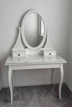 Witte kaptafel Hemnes van Ikea, Ophalen, Gebruikt, 100 tot 150 cm, 150 tot 200 cm