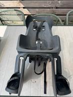 Bobike Maxi Go fietsstoeltje achter - macaron grey, Ophalen, Achterzitje, Voetsteuntjes, 9 t/m 18 kg