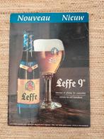 Leffe 9 bier kartonnen display, Ophalen of Verzenden, Gebruikt, Reclamebord, Plaat of Schild, Leffe