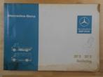 Mercedes 207D 307D Instructieboek 1980 Handleiding 207 307, Auto diversen, Handleidingen en Instructieboekjes, Ophalen