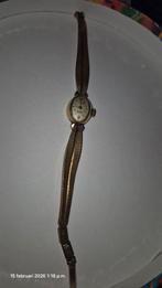 Vintage Tusal Dames Polshorloge Verguld, Sieraden, Tassen en Uiterlijk, Overige merken, Overige materialen, Polshorloge, Verguld