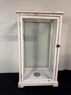 Houten Vitrinekast met Glas - Display Etagere, Huis en Inrichting, Kasten | Vitrinekasten, Minder dan 50 cm, Gebruikt, ?, Minder dan 100 cm