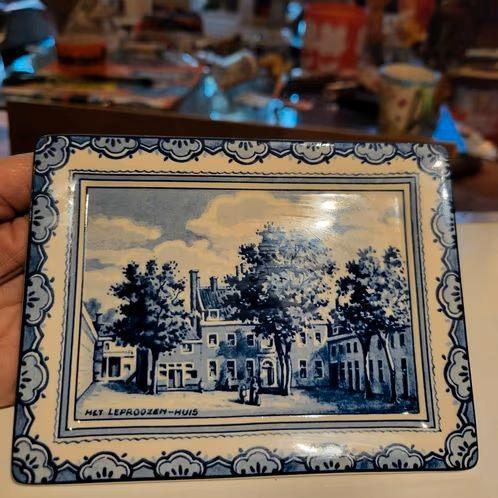 Oude tegeltjes, Antiek en Kunst, Antiek | Wandborden en Tegels, Ophalen of Verzenden