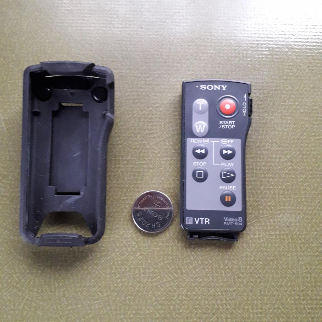 SONY VTR VIDEO 8 RMT-504 AFSTANDBEDIENING CAMCORDERS, Ophalen
