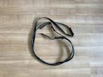 Harry’s Horse teugels biothane met stops zwart, maat Full, Dieren en Toebehoren, Paarden en Pony's | Hoofdstellen en Tuigage, Ophalen of Verzenden
