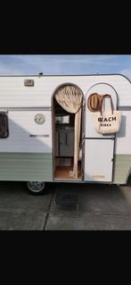 Caravan Retro Chateau Touring 320 Elite Gepimt, Caravans en Kamperen, Caravans, Chateau, 65 kg, Koelkast, Treinzit