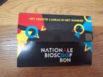 Nationale bioscoopbon twv €10, Tickets en Kaartjes, Eén persoon, Cadeaubon, Overige typen