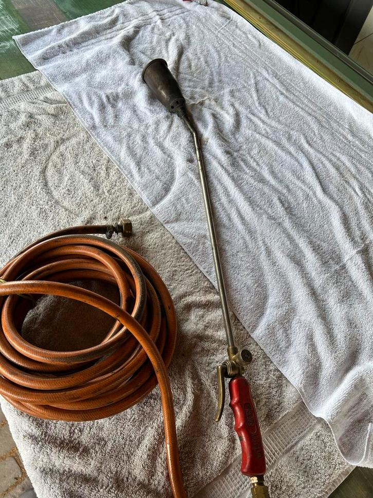 Propaan Gasbrander - Onkruidbrander, Tuin en Terras, Onkruidbranders, Gebruikt, Ophalen of Verzenden
