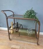 Franse serveerwagen / barcart / trolley -vintage retro tafel, Gebruikt, Ophalen