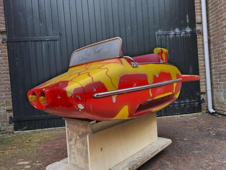 Vliegtuig Kermis draaimolen kermisvliegtuigje jaren 70 retro, Verzamelen, Overige Verzamelen, Gebruikt, Ophalen