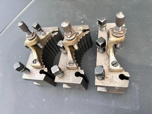 Multifix C beitelhouders / schuitjes – 3 stuks (set 1, Doe-het-zelf en Verbouw, Draaibanken, Gebruikt, Onderdeel, Ophalen of Verzenden