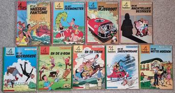 10 albums van De 4-HELDEN (Casterman) - in 1 koop beschikbaar voor biedingen