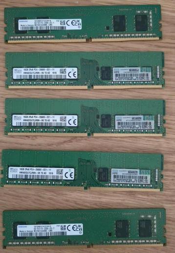 4x16GB ECC Server RAM + 1x NVMe SSD 256GB  beschikbaar voor biedingen