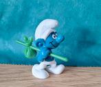smurf met groene knapzak nette variant, Ophalen, Zo goed als nieuw, Klungelsmurf, Poppetje, Figuurtje of Knuffel