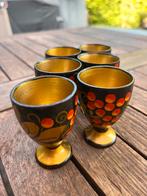 Antieke Russische eierdopjes, Antiek en Kunst, Ophalen of Verzenden