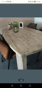 Houten eettafel, Ophalen