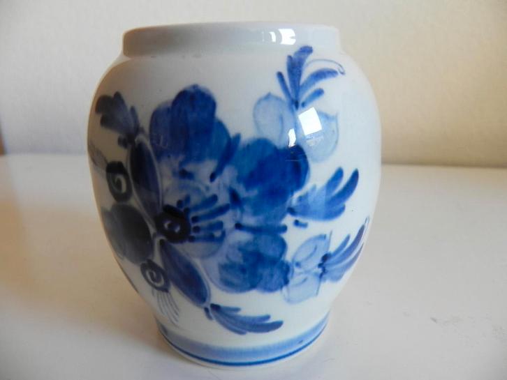 lepelvaasje Delfts blauw vintage, Antiek en Kunst, Antiek | Keramiek en Aardewerk, Ophalen