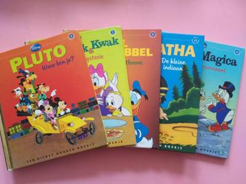 6x stuks boeken van Disney ( Gouden boekjes ) oa Donald Duck beschikbaar voor biedingen