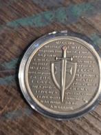 Zilverenkleurige Warrior Herdenkingsmunt, Ophalen of Verzenden, Nieuw