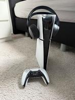 Playstation 5 slim editie 1 TB met Sony pulse headset, Ophalen of Verzenden, Zo goed als nieuw, Playstation 5 Digital