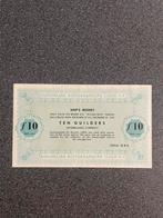 10 gulden 1957 scheepsgeld unc, Postzegels en Munten, Bankbiljetten | Nederland, Ophalen of Verzenden, 10 gulden