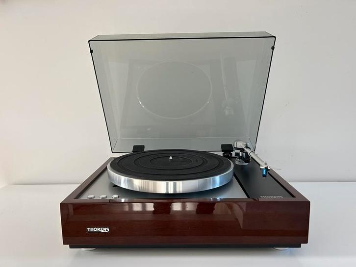 Thorens TD1600 TP92 walnoot zonder element, Audio, Tv en Foto, Platenspelers, Zo goed als nieuw, Platenspeler, Thorens, Ophalen