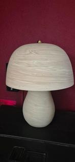 Stenen mushroom tafellamp 39 cm hoog, zwaar alleen ophalen, Ophalen, Zo goed als nieuw, Minder dan 50 cm