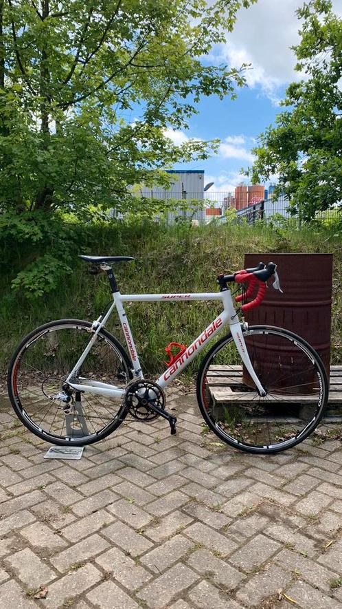 Cannondale Super Six 58cm Sram Carbon Racefiets, Fietsen en Brommers, Fietsen | Racefietsen, Zo goed als nieuw, Overige merken