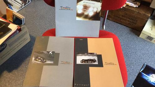 TROFEU CATALOGUS JAARBOEK FOLDER LOT 3x 1999 2000 2002, Hobby en Vrije tijd, Modelauto's | 1:43, Nieuw, Overige typen, Overige merken