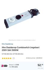 Itho Daalderop Combiswitch (regelaar) 230V 16A 3500W, Ophalen of Verzenden, Gebruikt