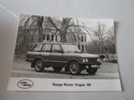 RANGE ROVER VOGUE SE en LAND ROVER STATION WAGON,4  FOTO'S, Ophalen of Verzenden, 1980 tot heden, Ongelopen, Voertuig