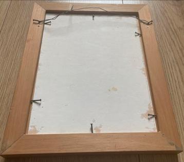 Klassiek Stadsgezicht Schilderij Ingelijst Hout Lijst Kunstw beschikbaar voor biedingen