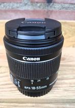 Canon EF-S 18-55mm f/4-5.6 IS STM, Audio, Tv en Foto, Fotografie | Lenzen en Objectieven, Ophalen, Zo goed als nieuw, Standaardlens