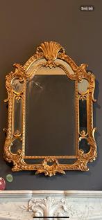 Mooie klassieke rococo spiegel goud, Ophalen of Verzenden, Rechthoekig, 50 tot 100 cm, 100 tot 150 cm