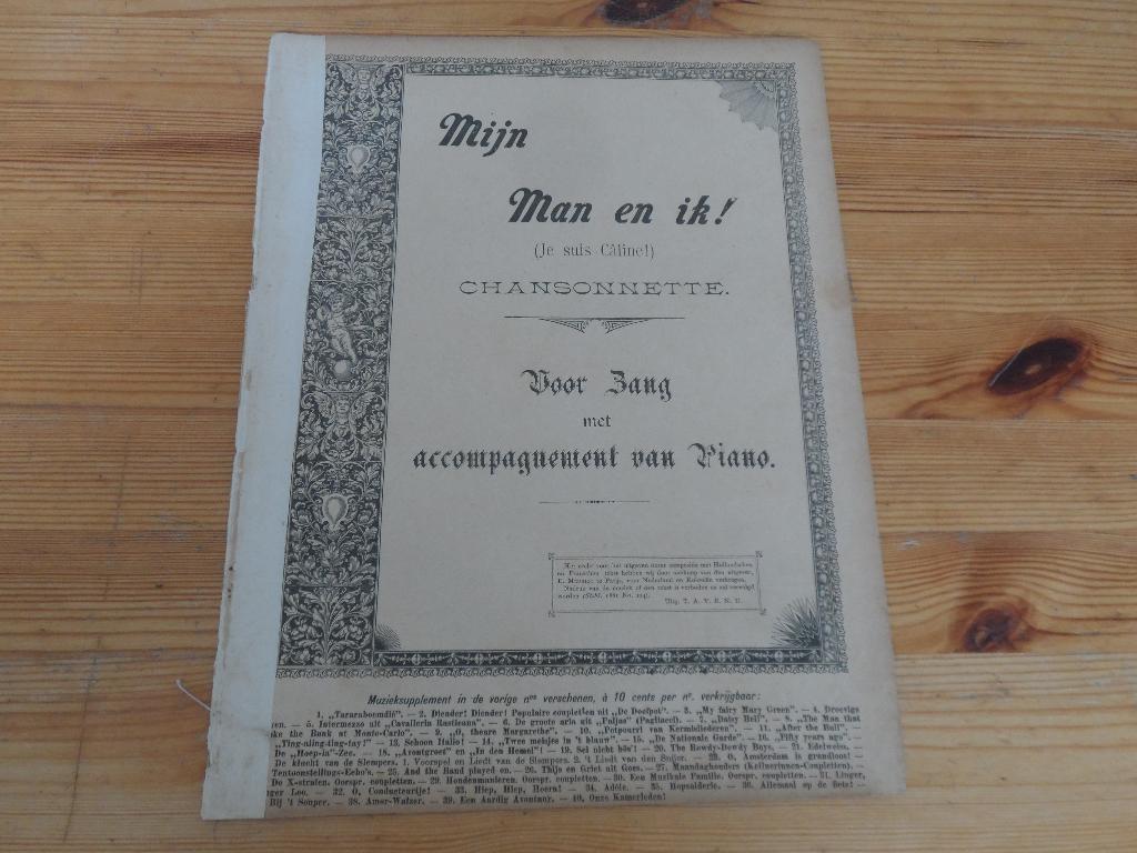 Mijn man en ik - felicien vargues, Zang, Gebruikt, Ophalen of Verzenden, Artiest of Componist